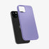 ACS06544 - iPhone 15 Pro Max Case Thin Fit in black showing the back